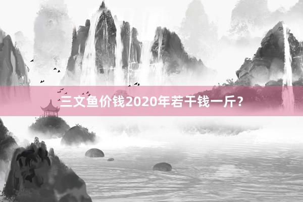三文鱼价钱2020年若干钱一斤？